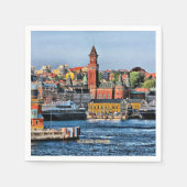 デンマーク，ヘルシンガー スタンダードカクテルナプキン (正面)