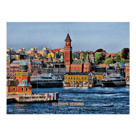 デンマーク，ヘルシンガー ポスター (正面)