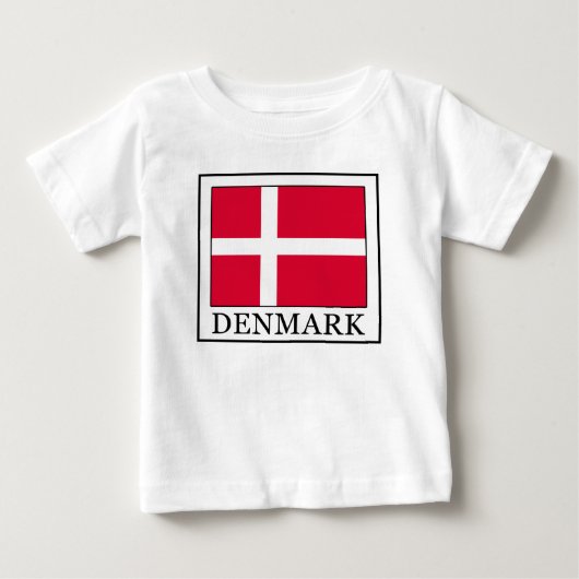 デンマーク ベビーTシャツ (正面)