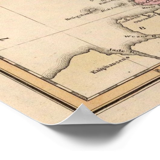 デンマーク ポスター (角)