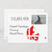 デンマーク ポストカード (正面/裏面)