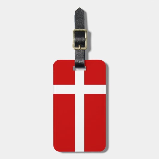 デンマーク ラゲッジタグ (正面縦)