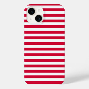 デンマーク 国旗 ストライプ 国 縦縞 赤 白 Case-Mate iPhone 14ケース
