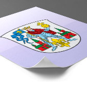 デンマーク,淡水 ポスター (角)