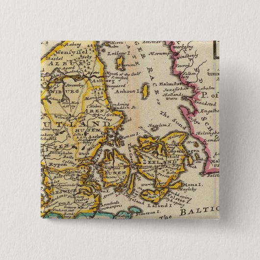 デンマーク 缶バッジ (正面)