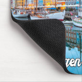 デンマーク，美しいコペンハーゲン マウスパッド (コーナー)