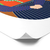 デンマーク、Rømø のマトリョーシュカ ポスター (角)