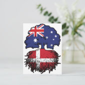 デンマークAustralian Tree Roots ポストカード (スタンド正面)