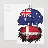 デンマークAustralian Tree Roots ポストカード (正面/裏面)