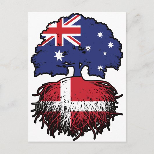 デンマークAustralian Tree Roots ポストカード (正面)
