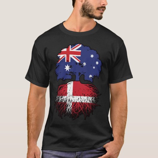デンマークAustralian Tree Roots Tシャツ (正面)
