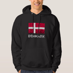 デンマークDannebrogデンマーク国旗DanskルーツデンマークP パーカ