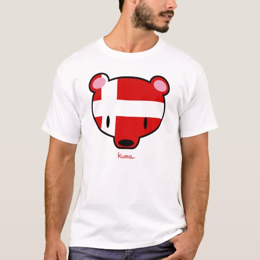 デンマークkuma chanのワイシャツ tシャツ (正面)