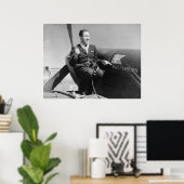 デンマークRAFパイロット ポスター (ホームオフィス)