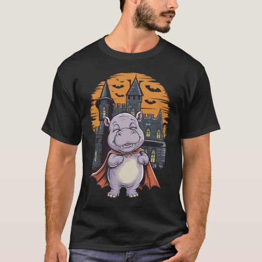 デンモーハ祝ロウィーン Tシャツ (正面)