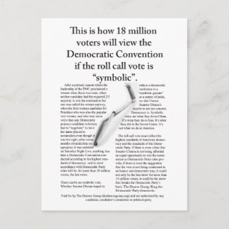 『デンヴァー・グループの最後のストロー』 ポストカード