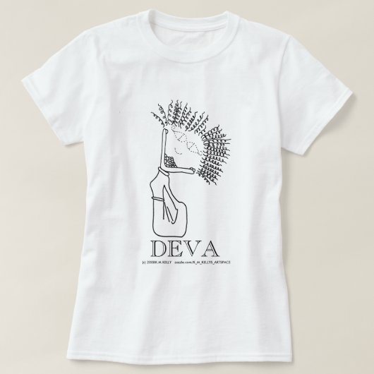デヴァ Tシャツ (デザイン正面)