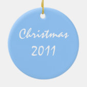 デヴィッド・ハヌカーカスタマイズ・クリスマスツリーの星 セラミックオーナメント (裏面)