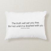 デヴィッド・フォスター・ウォレスの引用文の枕! アクセントクッション (正面)