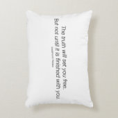 デヴィッド・フォスター・ウォレスの引用文の枕! アクセントクッション (正面(垂直))