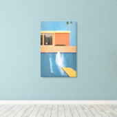 デヴィッド・ホクニー – David Hockney キャンバスプリント (インサイチュ (ウッドフロア))