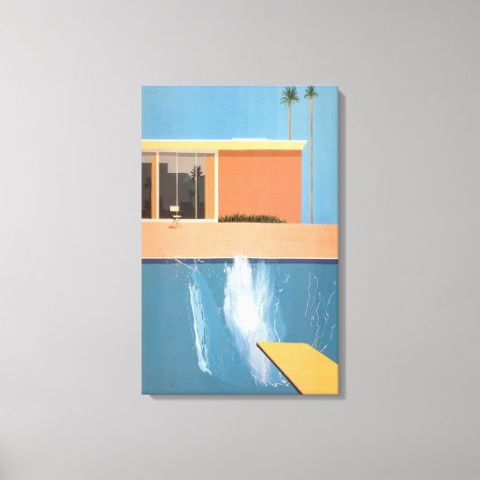 デヴィッド・ホクニー – David Hockney キャンバスプリント (正面)