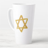 デヴィッド・マグの星 カフェラテマグ (左アングル)