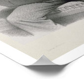 デヴィッド・ロバーツポートレート(1796年~1864年)フロンティスピース ポスター (角)