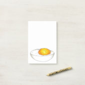 デヴィル卵ピクニックフードグルメポスト ポストイット (デスク上)