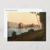 デヴィンとドナウ、スロバキア ポストカード (正面/裏面)