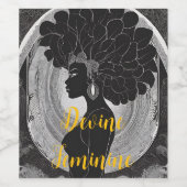 デヴィン領フェミニン域 ワインラベル (シングルラベル)