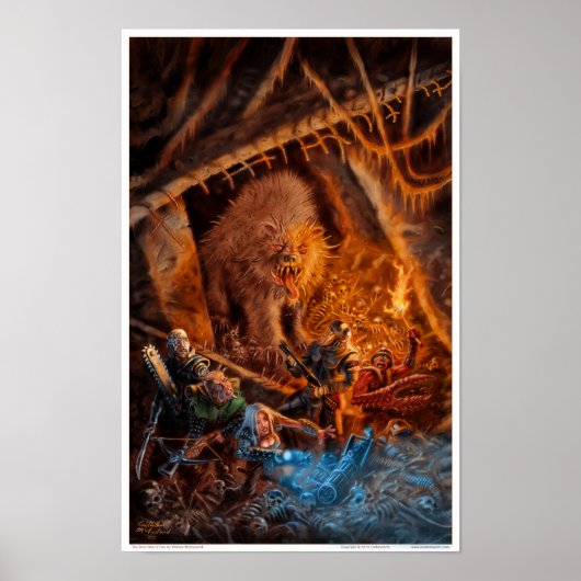 デヴィ・ベアの巣窟 ポスター (正面)