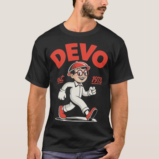 デヴォは1973年 Tシャツ (正面)