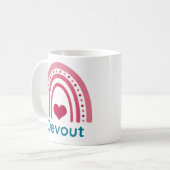デヴォウビバマゼンタボホレインボー コーヒーマグカップ (正面左)