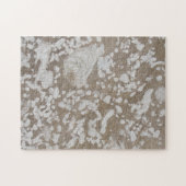 デヴォニア化石ブラウン&ホワイトパズル ジグソーパズル (横)