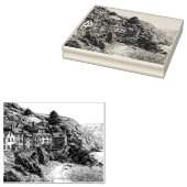 デヴォンイングランド・リントン ラバースタンプ (押印)