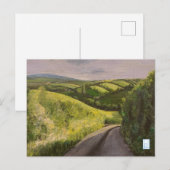 デヴォンカントリー側エクセター絵画イギリスのはがき ポストカード (正面/裏面)