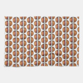 デヴォンシャースプリット英国ペストリーペストリー英国ベーキング キッチンタオル (横)