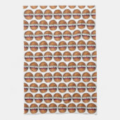 デヴォンシャースプリット英国ペストリーペストリー英国ベーキング キッチンタオル (縦)