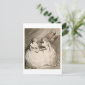 デヴォンシャー公爵夫人と妹のクーン ポストカード (スタンド正面)