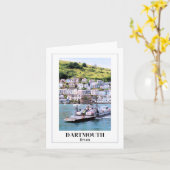 デヴォン・ダートマス・フェリー カード (黄色い花)