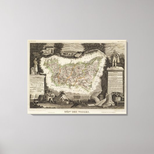 デヴォージュ キャンバスプリント (正面)