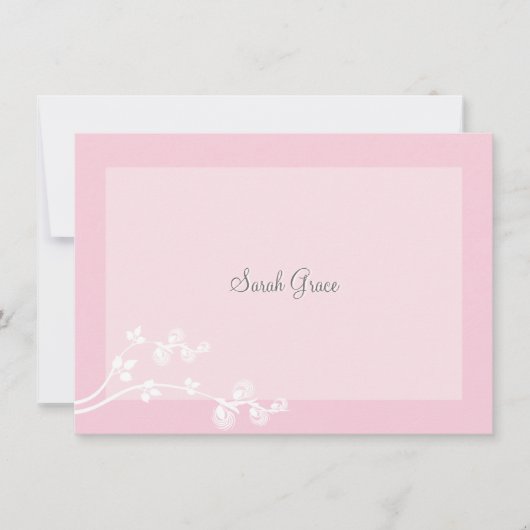 デヴォー・ノテパーソナライズされたカード ノートカード (正面)