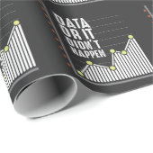 データおたく行動アナリスト統計学者 ラッピングペーパー (ロールコーナー)