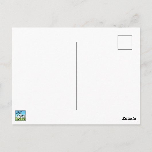 データが動作しない、データが動作しない |データは複数のTシャツ ポストカード (裏面)