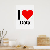 データが大好き ポスター (キッチン)