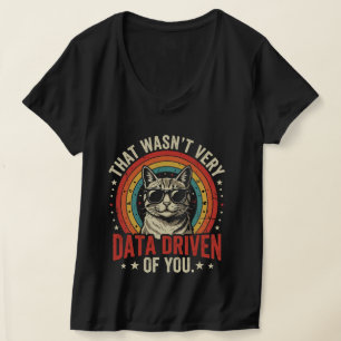 データとはあまり関係のない面白いデータアナリストの引用 Tシャツ