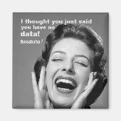 データなしヴィンテージインスパイア学心理学マグネット マグネット (正面)