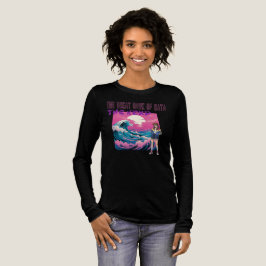 データの大波 トライブレンドTシャツ