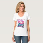データの大波 Tシャツ (正面フル)